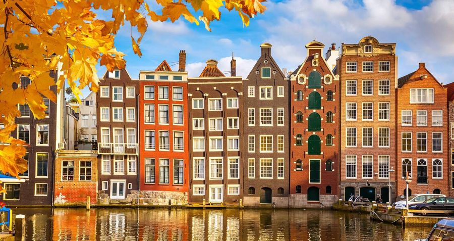 Amsterdam cityscape