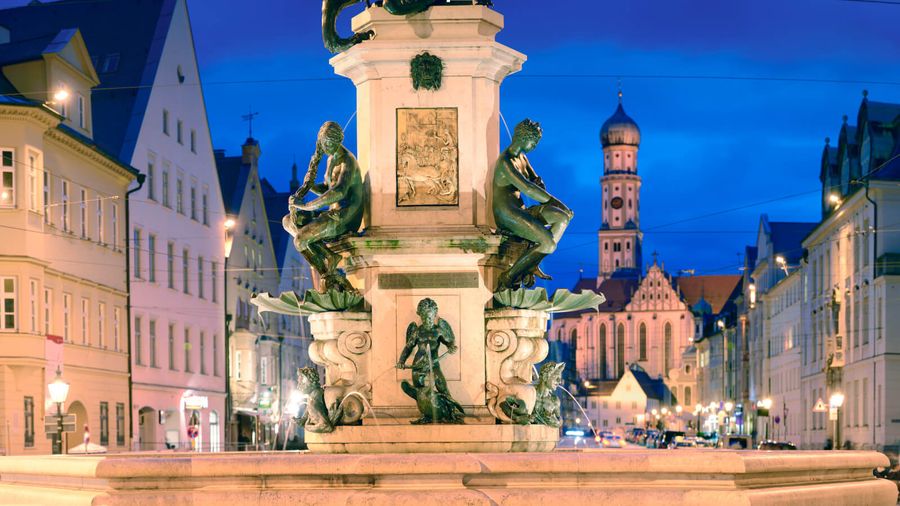 Augsburg cityscape