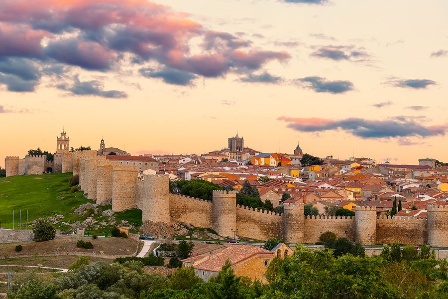 Ávila cityscape