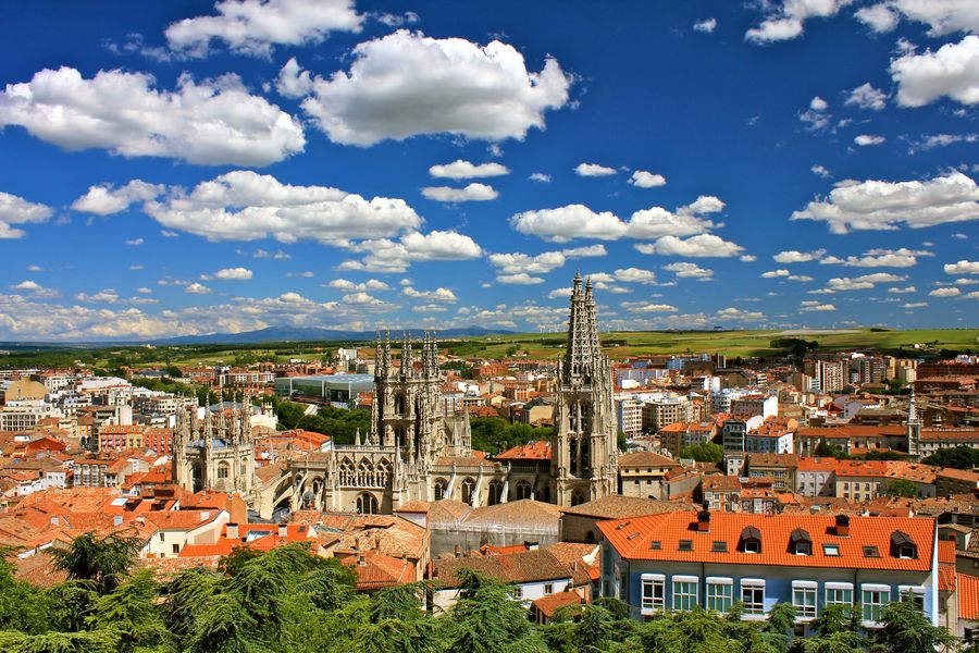 Burgos cityscape