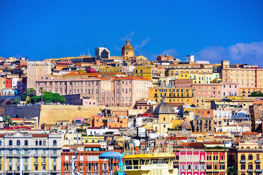 Cagliari cityscape