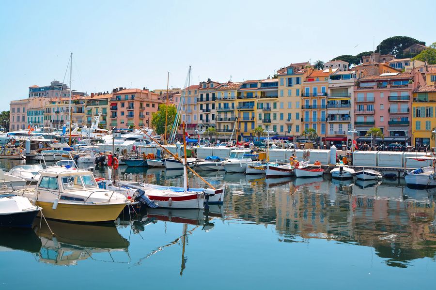 Cannes cityscape