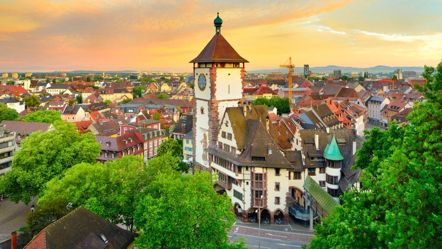 Freiburg im Breisgau cityscape