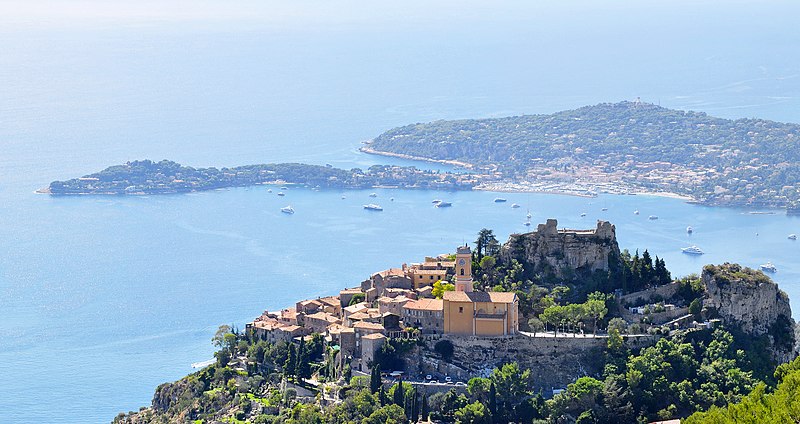 The French Riviera cityscape