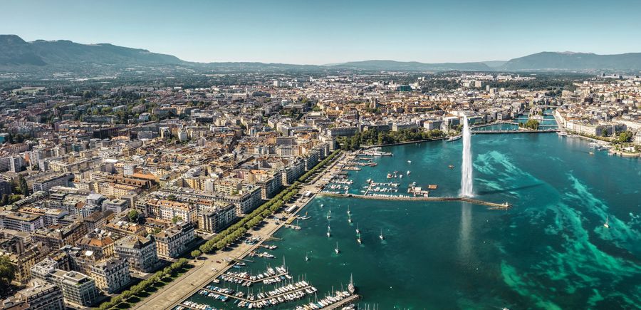 Geneva cityscape