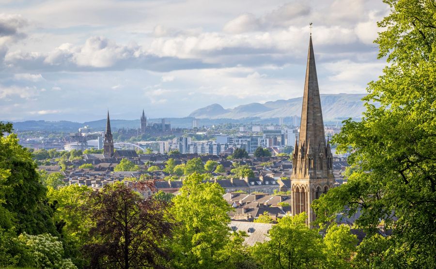 Glasgow cityscape