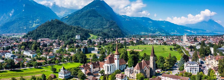 Interlaken cityscape