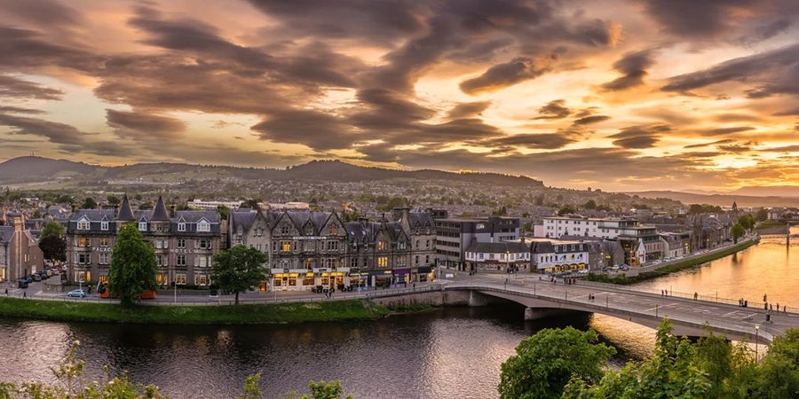 Inverness cityscape