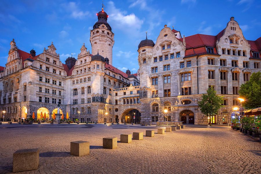 Leipzig cityscape