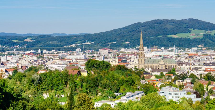 Linz cityscape