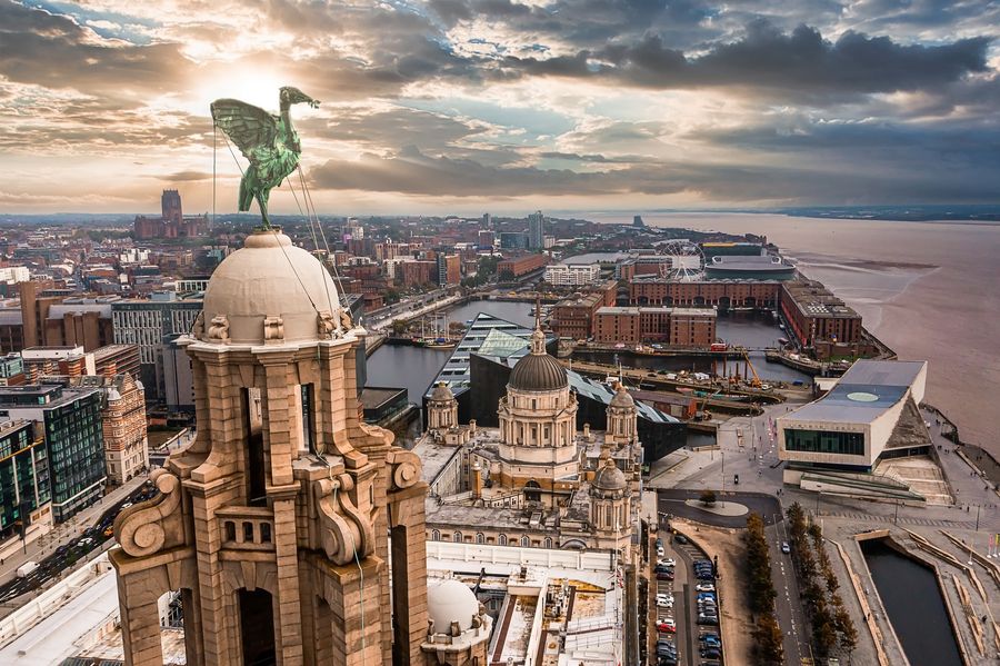 Liverpool cityscape