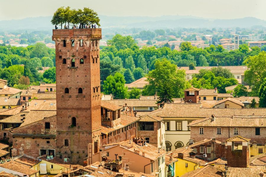 Lucca cityscape