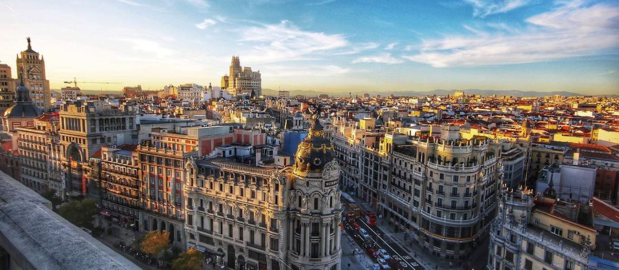 Madrid cityscape