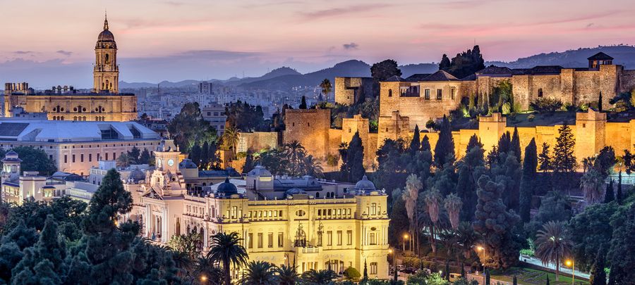 Málaga cityscape