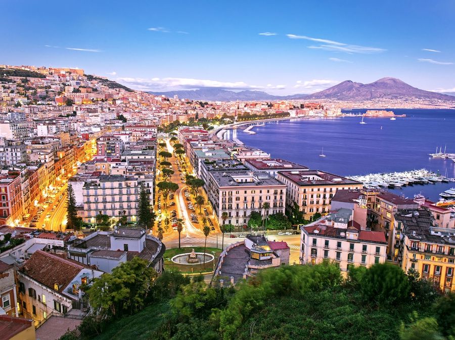 Naples cityscape