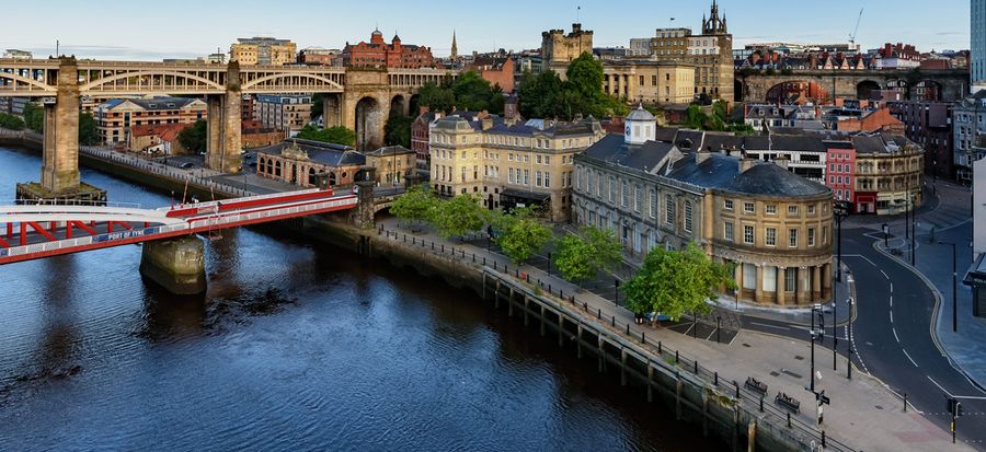 Newcastle upon Tyne cityscape
