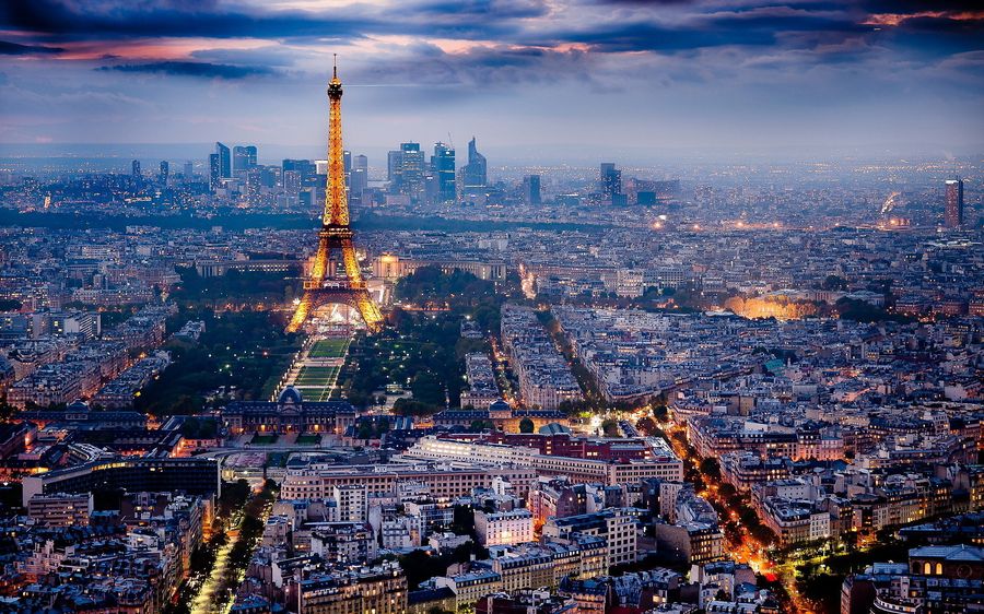 Paris cityscape