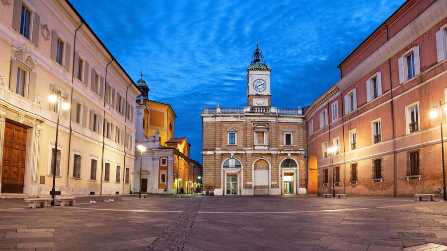 Ravenna cityscape