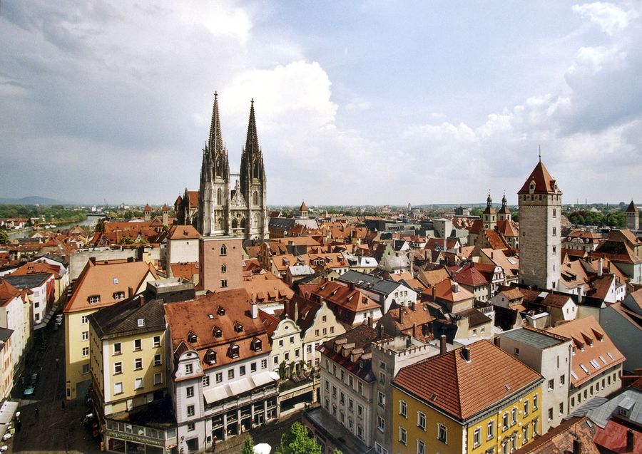 Regensburg cityscape