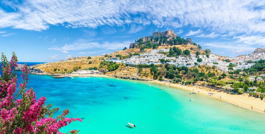 Rhodes cityscape