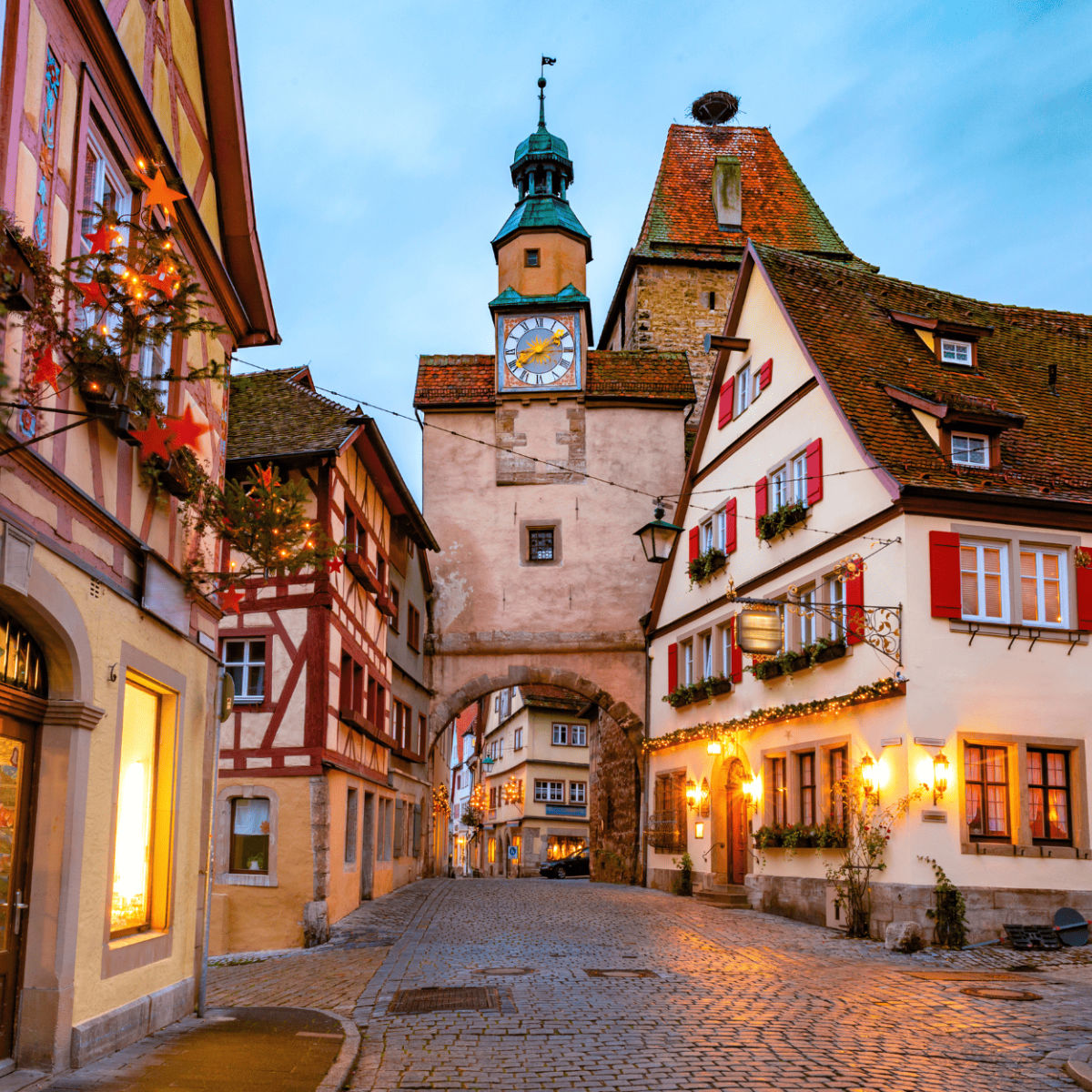 A Journey Through Time: Exploring the Magic of Rothenburg ob der Tauber cityscape