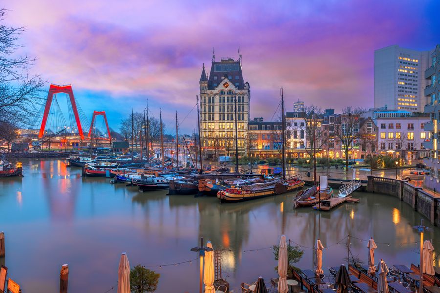 Rotterdam cityscape