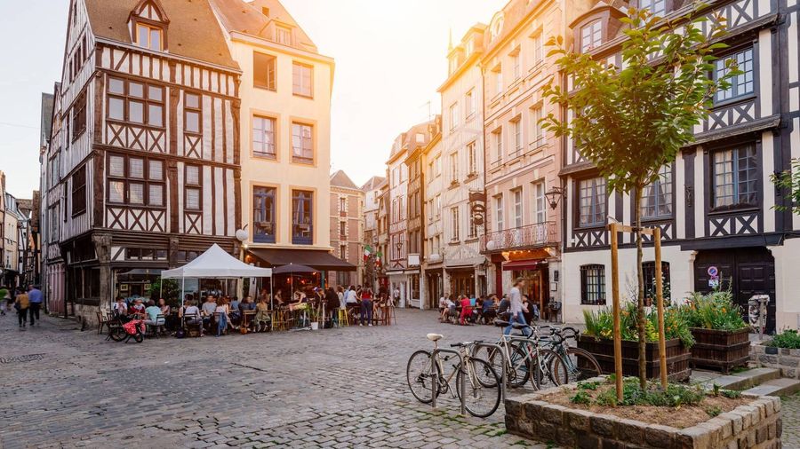 Rouen cityscape