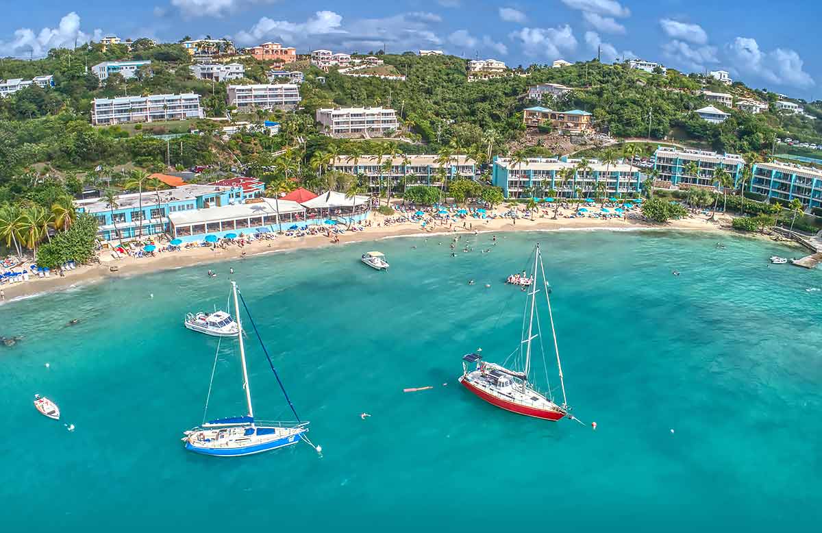 Saint Thomas cityscape