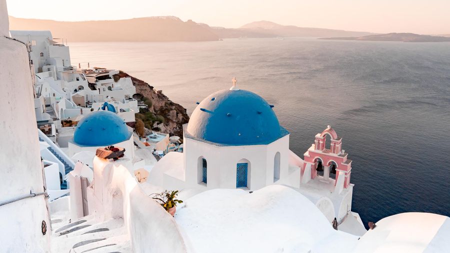 Santorini cityscape