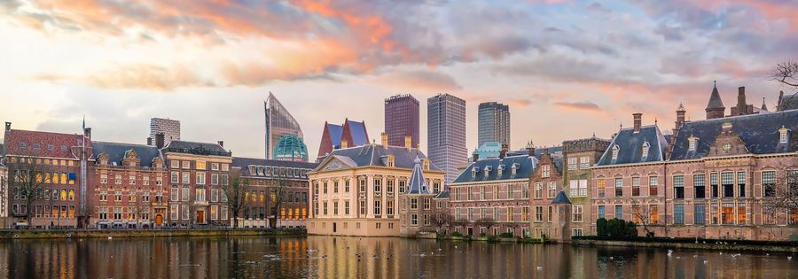 The Hague cityscape