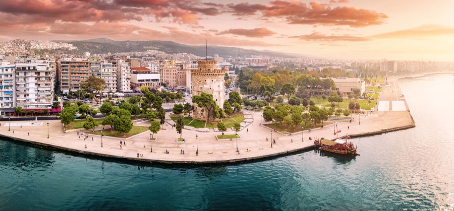 Thessaloniki cityscape