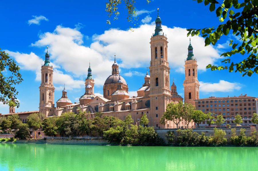 Zaragoza cityscape