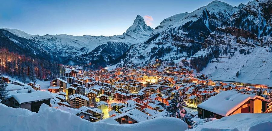 Zermatt cityscape